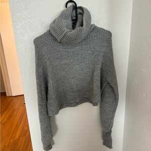 Bianca Grey Turtleneck